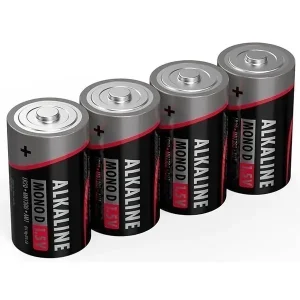 4 ANSMANN Batterien Red Alkaline Mono D