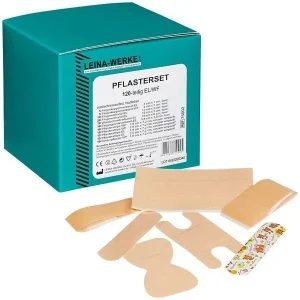 120 LEINA-WERKE Wundpflaster 120-teiliges Set