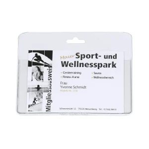 20 DURABLE Namensschilder ohne Befest. 9,0×6,0 cm, versch. Ausführungen