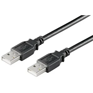 goobay USB 2.0 A Kabel schwarz, versch. Längen