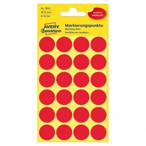 AVERY Zweckform Klebepunkte 3004 rot