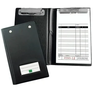 Klemmbrettmappe SIGEL  12,0 x 18,0 cm, schwarz