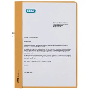 50 ELBA Klemmhefter versch. Farben