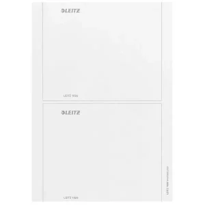 10 LEITZ 1690 Einsteck-Rückenschilder grau, selbstklebend, versch. Breiten