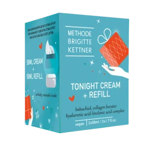 Kit de nuit Crème 50ml + Recharge 50ml Lift Line par Methode Brigitte Kettner