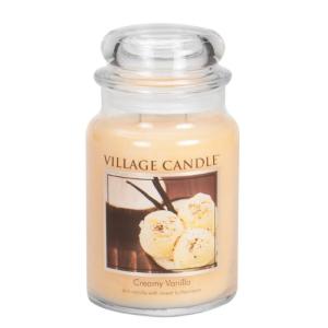 Village Candle Large Jar Creamy Vanilla