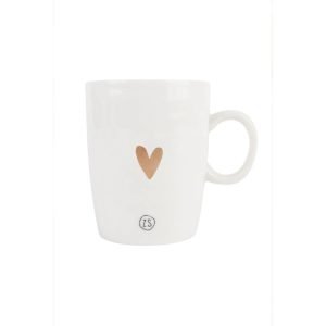 Zusss Teetasse Gold Herz