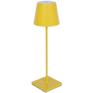 LED Akkuleuchte Indoor & Outdoor – Sonnengelb