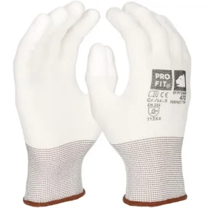 PRO FIT Arbeitshandschuhe „Perfect tip“, Fingerspitzen PU beschichtet