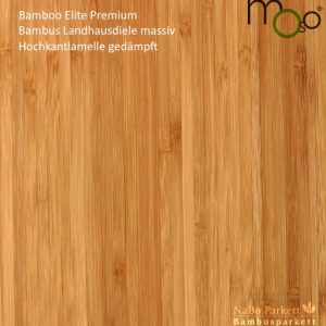 Bamboo Elite Premium Hochkantlamelle gedämpft