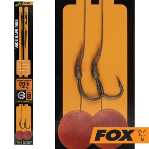 Fox Wide Gape Camotex Semi Stiff Ready Rig