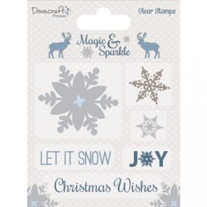 Rayher – Clear Stamp (Silikonstempel) – Magic & Sparkle Snowflake