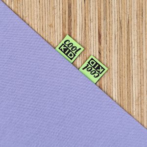 Zwei Weblabel zum Einnähen – Tigerlilly EP – „cool KID“