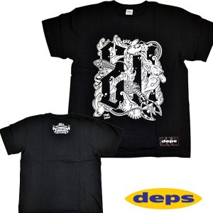 Deps 20TH Anniversary Tee Black