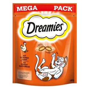 Dreamies Snacks Huhn für ausgewachsene Katzen