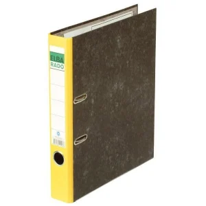 ELBA rado Wolkenmarmor Ordner 5,0 cm gelb