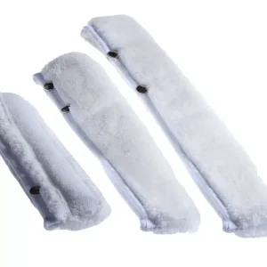 Fenster-Scheuer-Bezug Microfaser | Weiß 45cm | EWS45W