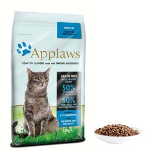 Getreidefreies Katzenfutter Applaws mit Seefisch und Lachs