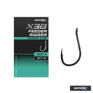 Matrix X3B Feeder Rigger Barbed Eyed