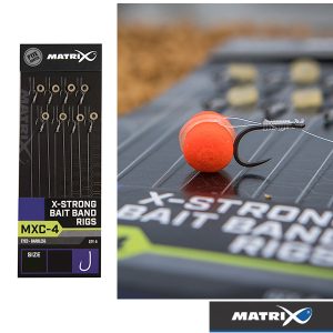 Matrix MXC-4 X-Strong Bait Band Rigs