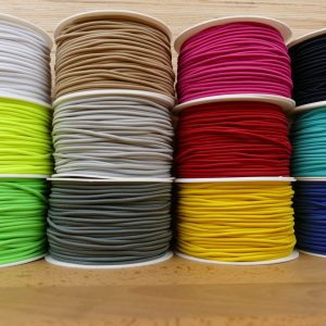 3 Meter Gummikordel 3mm – verschiedene Farben