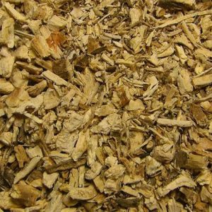 Hauhechelwurzel geschnitten