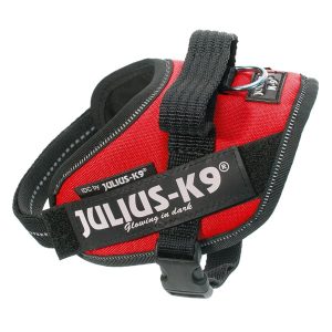 Julius K9 IDC Hundegeschirr rot mit ergonomischem Design