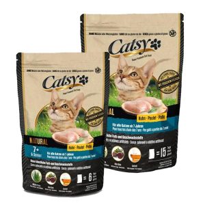 Getreidefreies Trockenfutter Senior Katze 7+