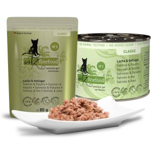 catz finefood Nr. 5 Lachs und Geflügel