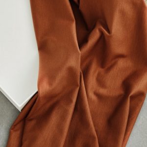 B-Ware: Basic Stretch Jersey – MeetMILK – pecan (schmale Breite)