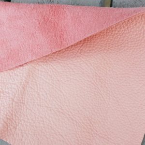 Ecopell Nappaleder Zuschnitt – baby rosa (Biotierhaltung + pflanzlich gegerbt)