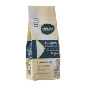 Naturata Atlantik Meersalz mit Jod (500g)