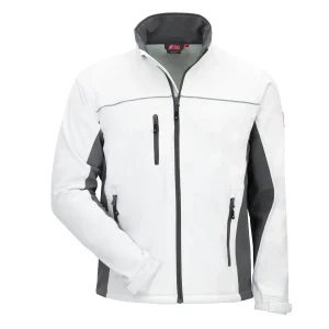 NITRAS MOTION TEX LIGHT | Softshelljacke | weiß / grau | 7153