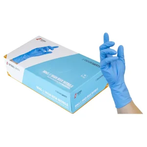 NITRAS HIGH RISK NITRILE | Nitrilhandschuhe blau | 50 Stück