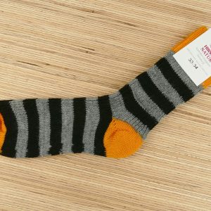 Ringel Kindersocke – Hirsch Natur – orange/grau/schwarz (nur noch 21/22)