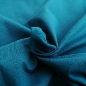 Biojersey uni – Tigerlilly Basic – petrolblau