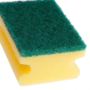 Schwamm-Pads Polyester PADDY 10 Schwämme | Gelb-Schwarz | Floorstar PS1YS