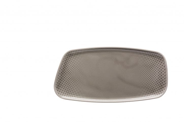 Junto Pearl Grey Platte 30 x 15 cm – Rosenthal