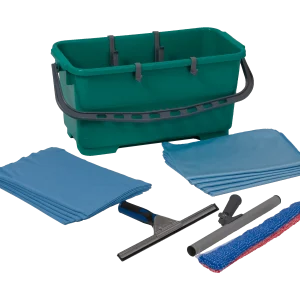 Fensterreiniger Profi-Starterset Komplett-Packet | Floorstar FFK35PRO Fenster Kit 35cm