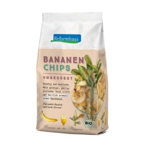 Reformhaus Bananenchips ungesüßt bio (175g)