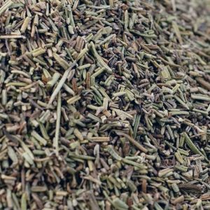 Rosmarinblätter geschnitten