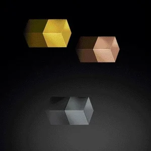 3 SIGEL C5 „Strong“ Magnete Würfel, farbsortiert