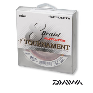Daiwa TN 8x Braid 0,10mm 300m Mulitcolor