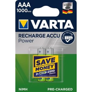 VARTA Akkus RECHARGE ACCU Power Micro AAA 1.000 mAh