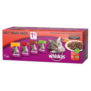 Whiskas 1+ Katzenfutter Klassische Auswahl