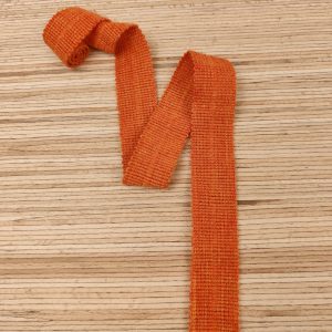 Bio Wolltresse aus 100% Schurwolle – orange meliert (passend zum Softwalk)