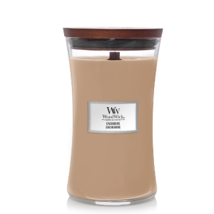 WoodWick Large Candle Cashmere