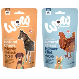WOW Hundesnacks Filets getrocknet 250g