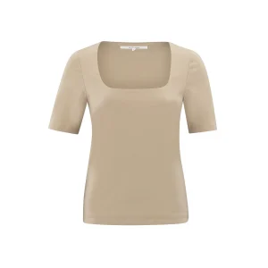 YAYA T-Shirt Humus Beige