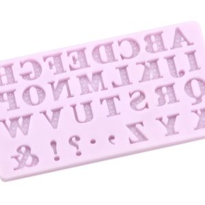 Cake-Masters Flexform Buchstaben groĂ Floral